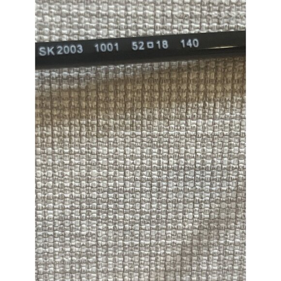 Swarovski Women's Eyeglasses Shiny Black Cat Eye Plastic Frame Sk2003 - Picture 6 of 7